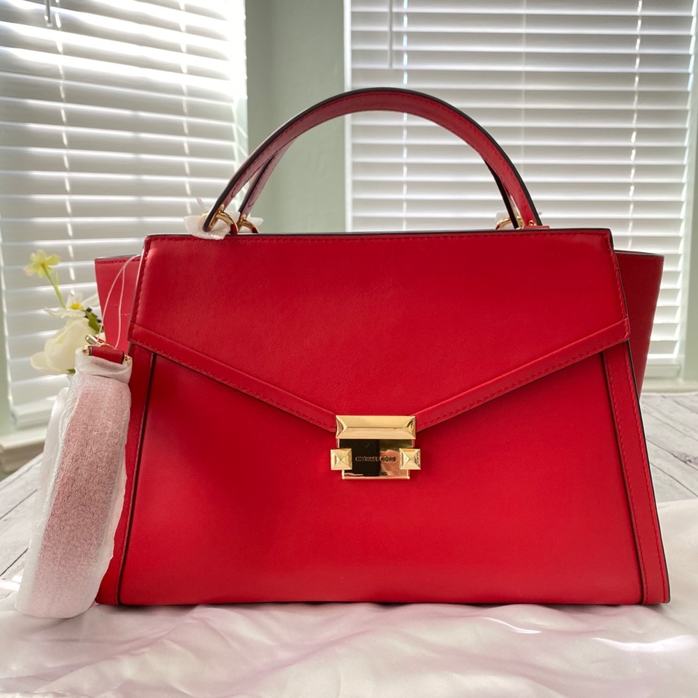 Michael Kors

WHITNEY POLISHED LEATHER Z…